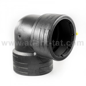 Седловой отвод электросварной Plasson DN 225х63 мм SDR 11 с фрезой