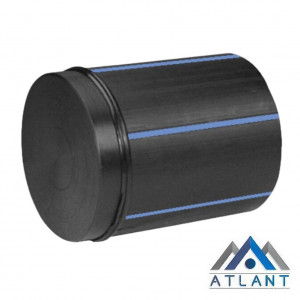 Заглушка сварная DN 200 мм ПЭ 100 (ПНД) SDR 11