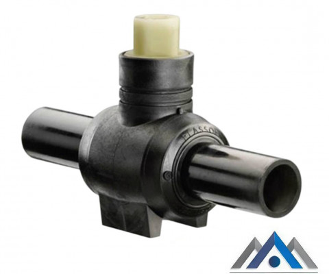 Шаровой кран электросварной Plasson DN 32 мм SDR 11