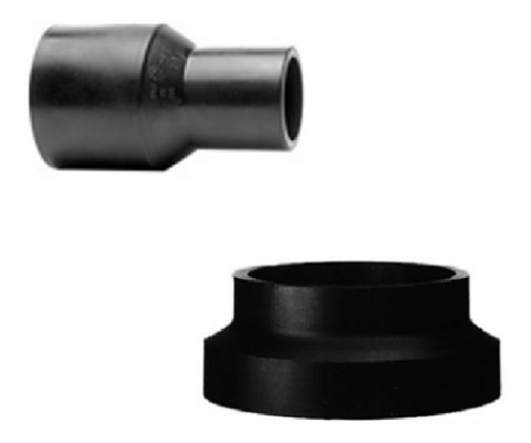 Переход литой короткий DN 400х355 мм ПЭ 100 (ПНД) SDR 17